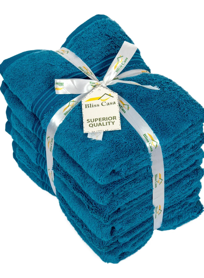 Bliss Casa Bliss Casa - Large Hand Towels (6 Pack, 50 x 100 cm) - 100% Combed Cotton - Premium Quality, Ultra Soft and Highly Absorbent, Hotel & Spa Quality Hand Towels