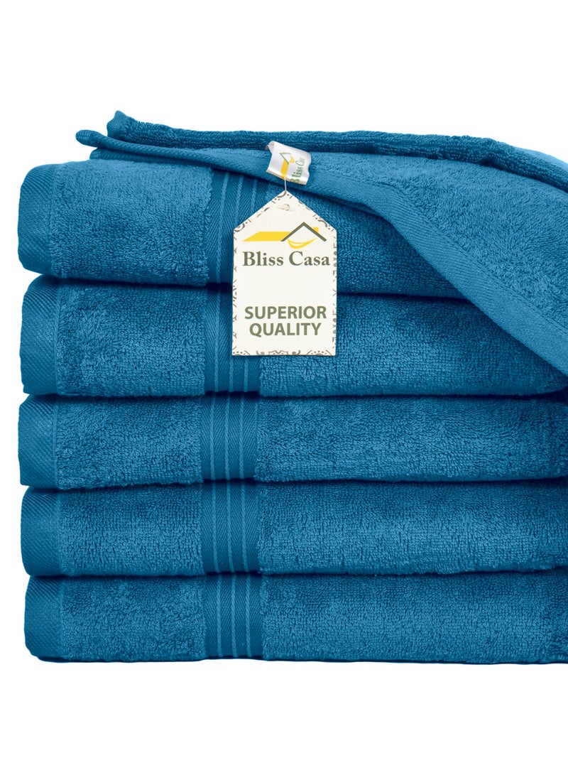 Bliss Casa Bliss Casa - Large Hand Towels (6 Pack, 50 x 100 cm) - 100% Combed Cotton - Premium Quality, Ultra Soft and Highly Absorbent, Hotel & Spa Quality Hand Towels  - Image 5
