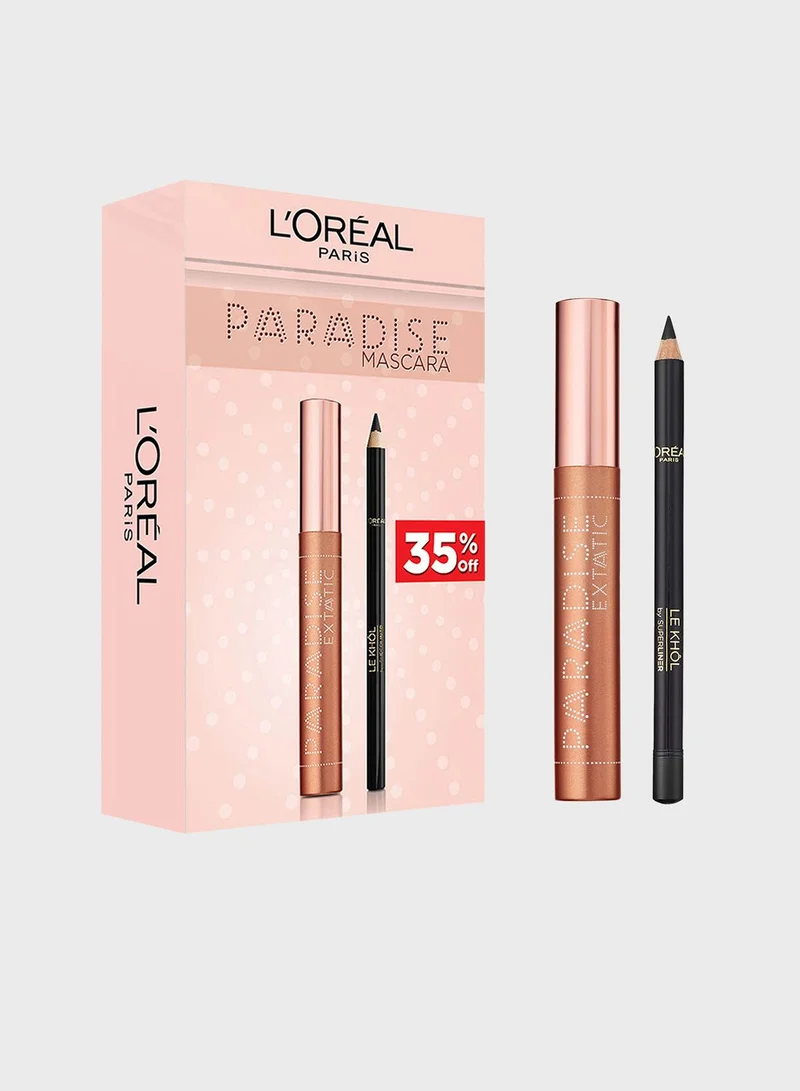 L'OREAL PARIS Paradise Mascara + Free Eyeliner