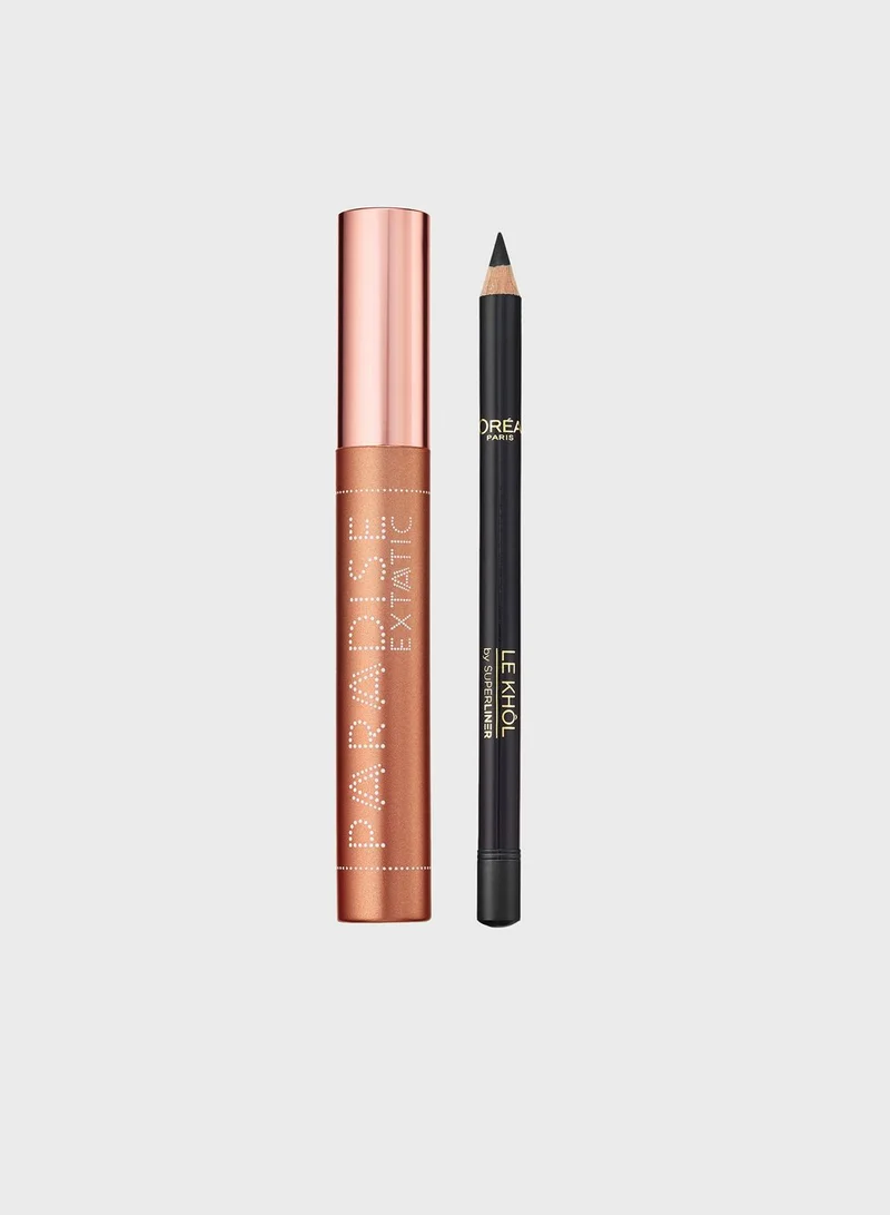 L'OREAL PARIS Paradise Mascara + Free Eyeliner