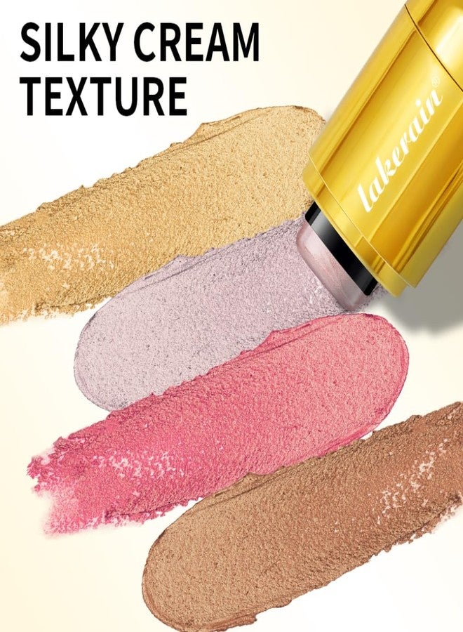 JEMPET Face Glow Highlighter Stick - Dewy Cream Highlighter Stick (02) - Image 3
