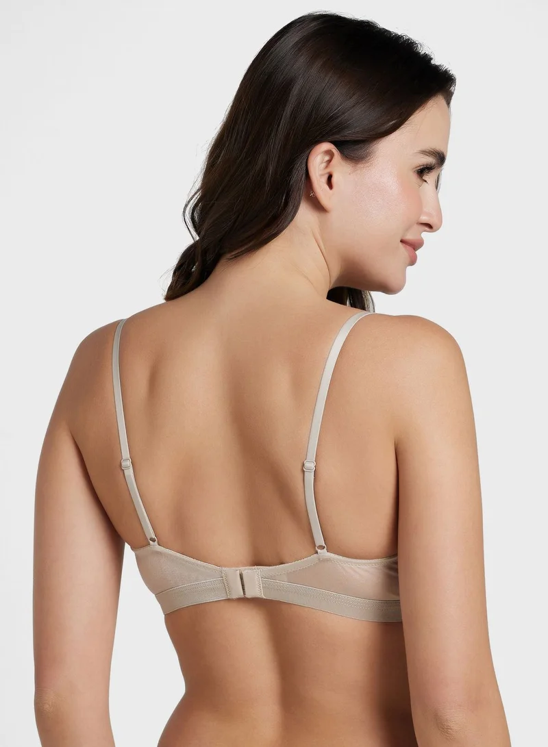 CALVIN KLEIN Strappy Logo Band Bra