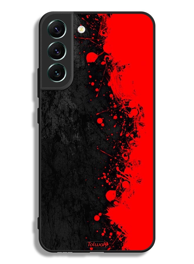 Tolwak Samsung Galaxy S22 Plus 5G Protective Case Cover Paint Abstract Pattern - Image 3