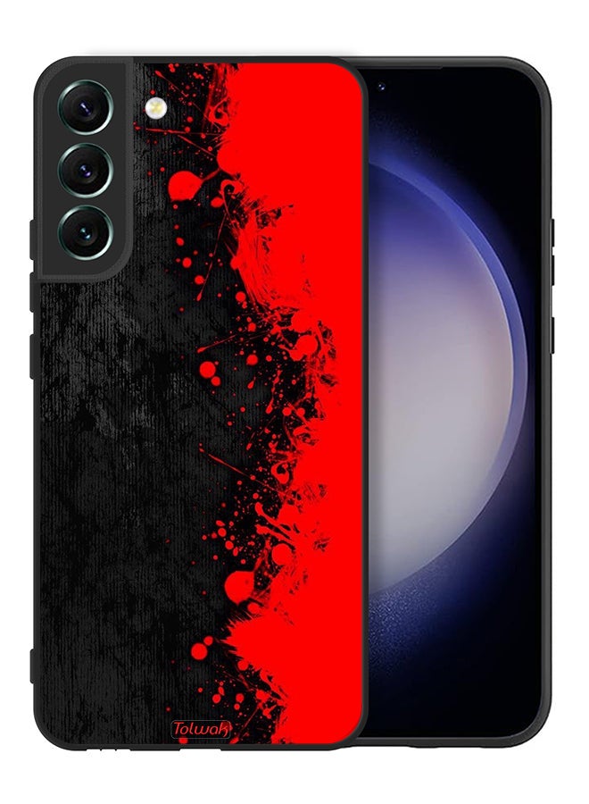 Tolwak Samsung Galaxy S22 Plus 5G Protective Case Cover Paint Abstract Pattern - Image 2