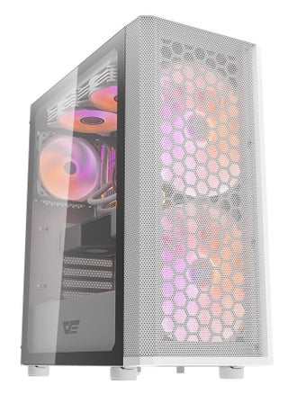 Darkflash DK360 ATX M-ATX ITX Gaming PC Case With Mesh Front Panel, Pre-Installed 2 * 185mm & 1 * 120mm ARGB Fans, Tempered Glass Side Panel, Up To 360MM Radiator, USB 3.0- Computer Case - pzsku/Z89C835342D54CCE3C25FZ/45/_/1707639590/fec68028-8be9-4b88-a17c-ef03e19dcc94