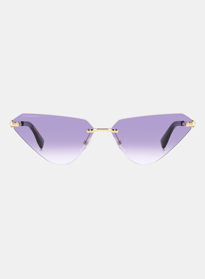 Dsquared Women Cat Eye Sunglasses 63 D2 0108/S - Image 3