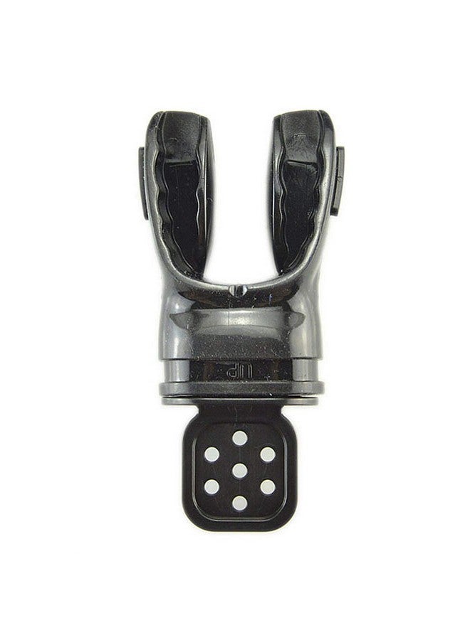 Tookie Scuba Diving Mouthpiece, Denpetec Scuba Diving Mouthpiece, Practical Gear Silicone Bite Moldable Scuba Diving Dive Mouthpiece Regulator With Tie Wrap For Adults(Black) - Image 1