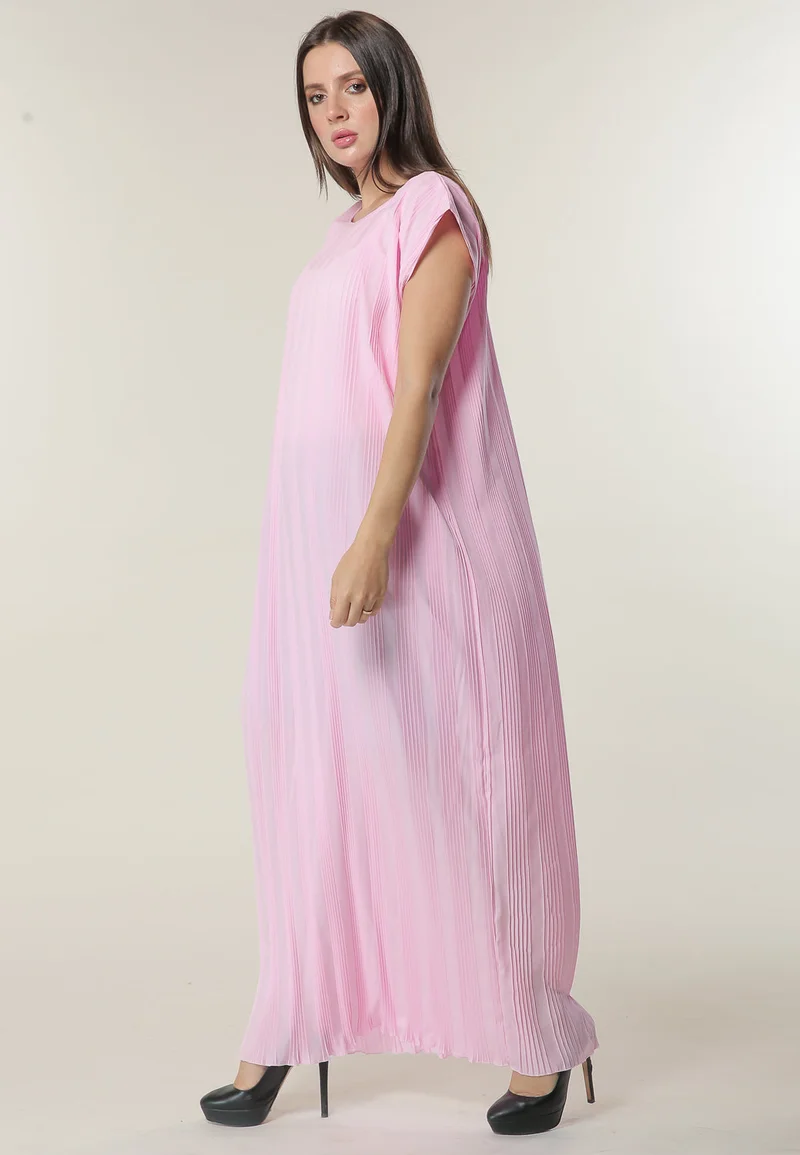 Moistreet  Elegant Crew Neck Casual Abaya for Women | Best Price UAE