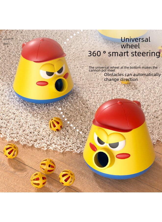 Children's Cannon Shooting Pot Toy For 1-2-3 Year Old Babies Push Push Fun Educational Boys Girls Vacuum Cleaner-Color:Hand Push Vacuum Cleaner-Specifications:Battery Not Included - Image 5