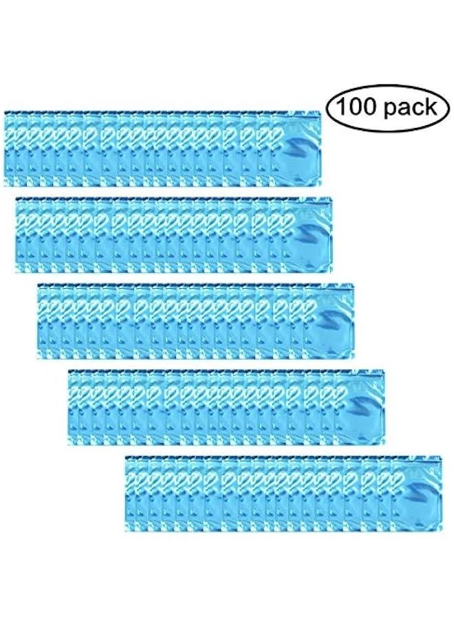 Generic Packaging Bags Smell Proof Snacks 100 Pcs 5 x 7 Clear Plastic Zip lock Bag Foil bag Resealable Pouch for Party Favor Food Storage  - Image 2