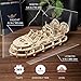 UGEARS Rescue Hovercraft Boat Model Kits for Adults 3D Wooden Puzzle Ship Wood Model Boat Kits to Build Premium Model Boats Kits with Intricate Design to Build for Adults - Image 4