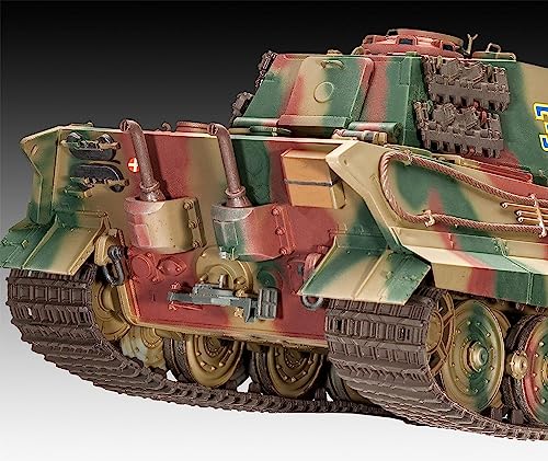 Revell of Germany Tiger Ll Ausf.B (Henschel Turret) Building Kit - Image 5