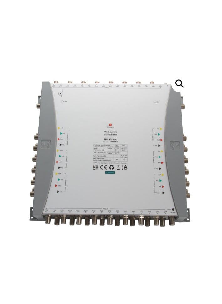 TRIAX - TRIAX TMS 13×32 C Multiswitch, Cascade, 13 Inputs, 32 Subscriber Outputs - Image 1