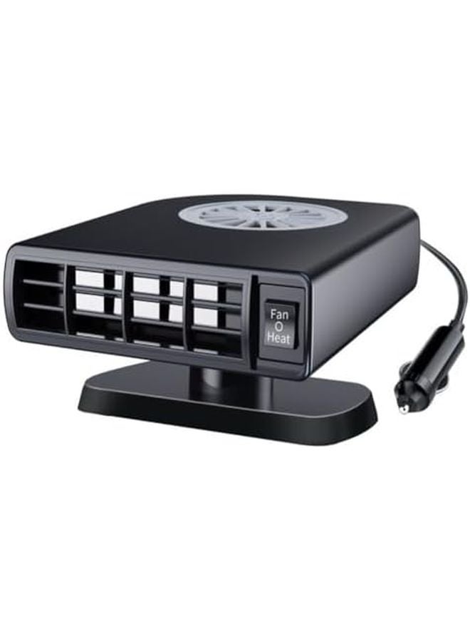 Purified Version 12V 150W Portable Car Heater Fan 360 Degree Rotatable Fast Heating Defroster For SUV Truck - Image 2