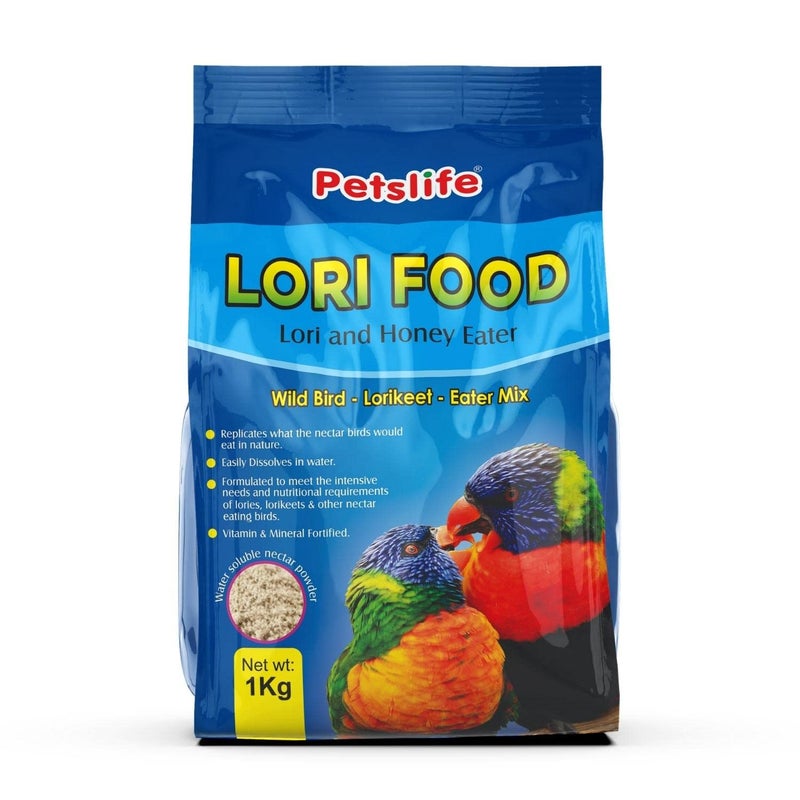 PETSLIFE Lori Natural Bird Food | with Essential Vitamins & Minerals | A Real Energy and Immunity Booster | 1 kg Pack - Image 3