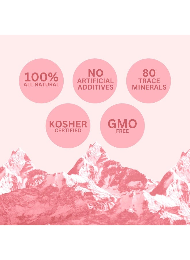 Rock The Food Pink Himalayan Coarse Grain Salt - 2.2 lb - Image 2