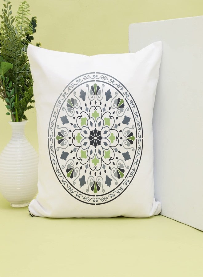 neglex Large Mandala Stencils for Painting, 6 Unique Designs, 12" X 12" Reusable Mandala Stencil Templates for Home Decor, Large Stencils for Painting Wall - Image 4