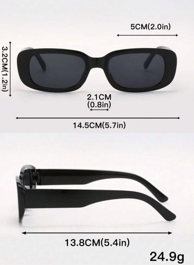 Casual collection Elegant And Modern Women's Black Sunglasses - Image 5