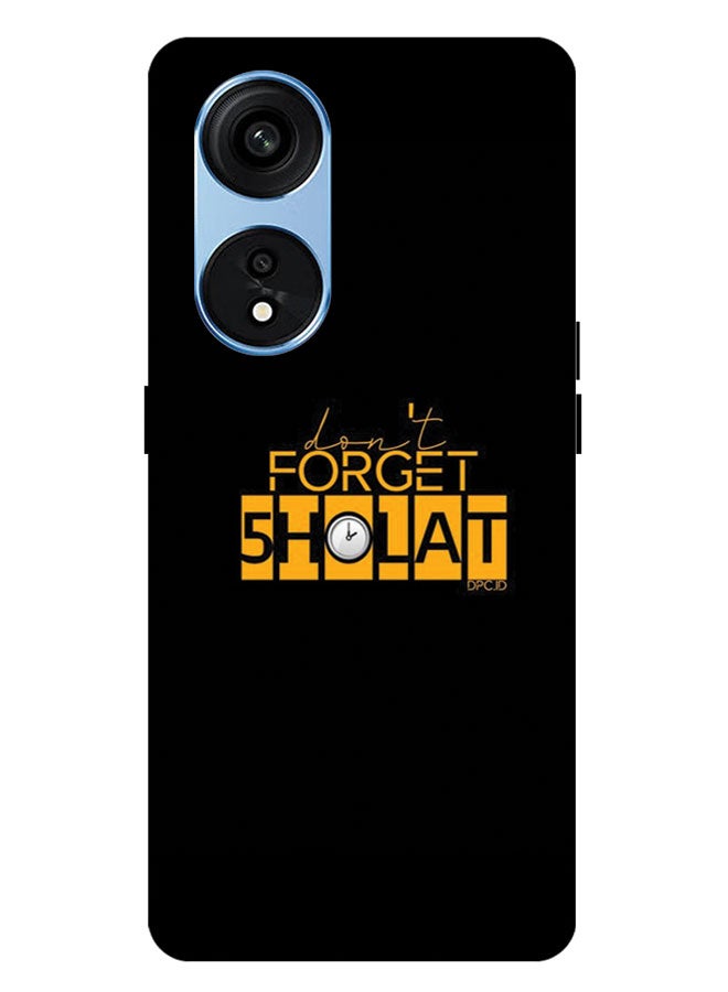 EYE CATCH Printed Protective Case Cover For Oppo A1 PRO -  Don't Make Me - Image 1