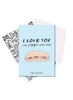 MCSID RAZZ Friends TV Series Greeting Card -I Love You Like Joey Loves Food -Birthday Card/Love Card - Happy Birthday Officially Licensed by Warner, USA - pzsku/Z89C94104A8E35A37C231Z/45/_/1725517234/0fbd5a65-95a4-464d-a7fb-731027a2c773