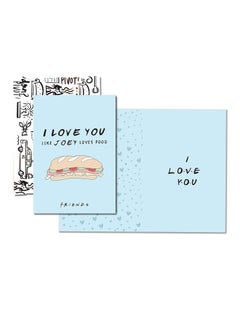 MCSID RAZZ Friends TV Series Greeting Card -I Love You Like Joey Loves Food -Birthday Card/Love Card - Happy Birthday Officially Licensed by Warner, USA - pzsku/Z89C94104A8E35A37C231Z/45/_/1725517267/a741f548-0dd1-4f28-b849-1303e53dc99f