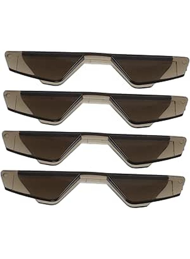4 Pcs Car Door Edge Guards Self Adhesive Corner Protectors Soft Collision Protection For Vehicles - Image 1