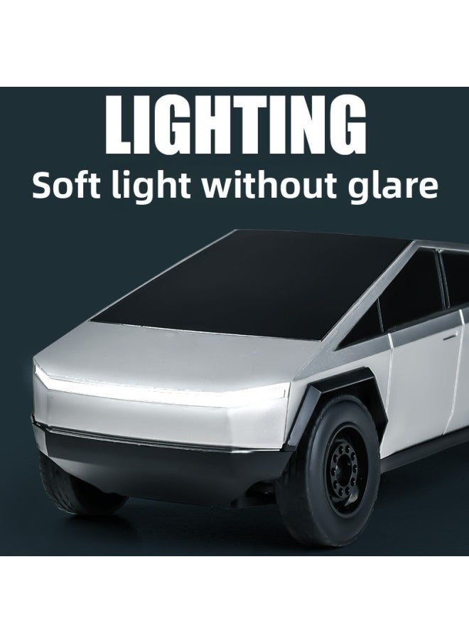 Generic [Direct Supply] Tesla Cybertruck Remote Control Car Children's Large Electric Simulation Remote Control Car Toy-Color:Ideal L9丨2.4g Remote Control Car-athens Gray  - Image 3