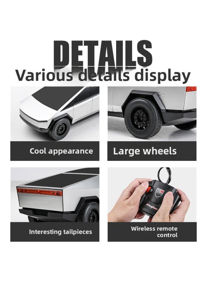 Generic [Direct Supply] Tesla Cybertruck Remote Control Car Children's Large Electric Simulation Remote Control Car Toy-Color:Ideal L9丨2.4g Remote Control Car-athens Gray  - Image 5