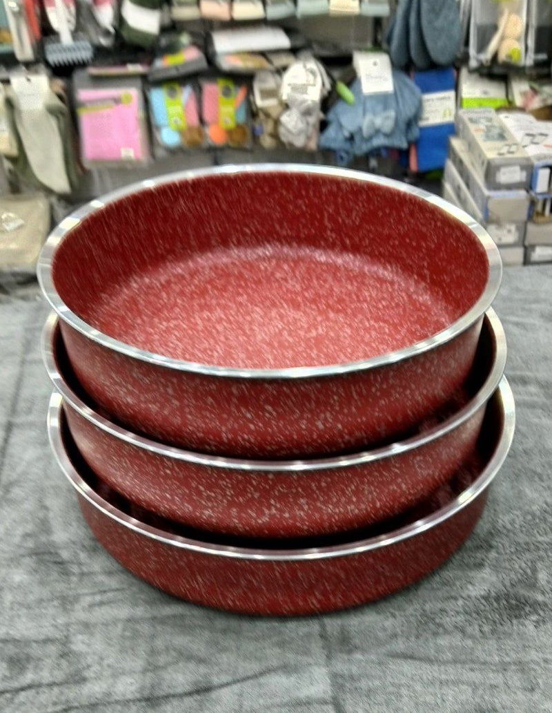 Turkish Cevlon Granite Oven Dishes Set of 3 Sizes - Image 1