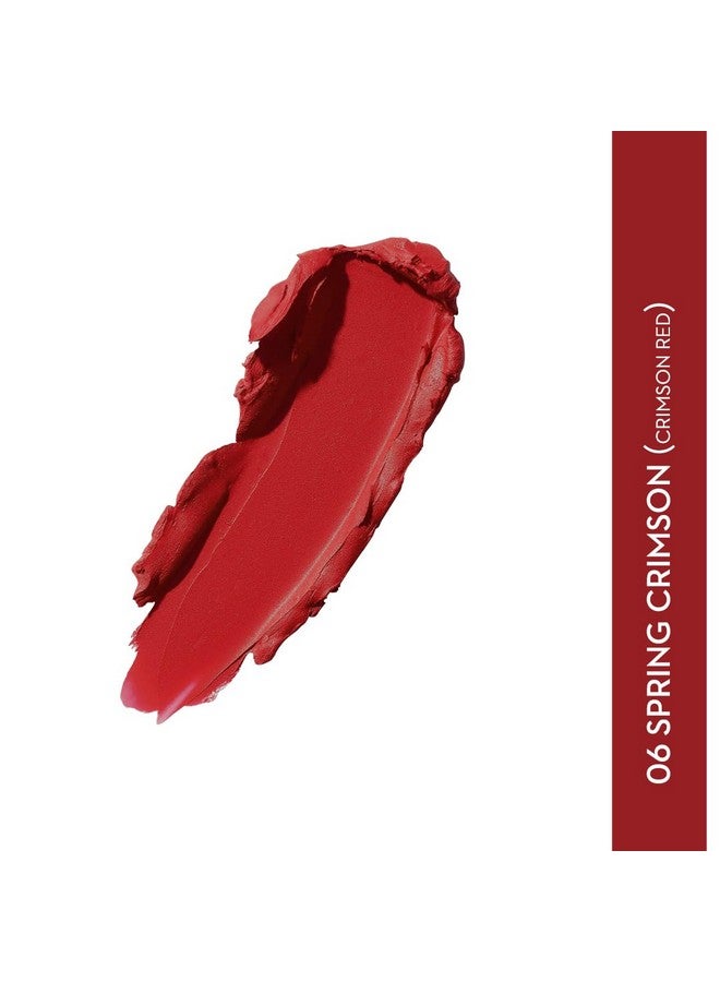 SUGAR Cosmetics Matte Attack Lipstick For Women | Transferproof & Smudgeproof | Lasts Upto 12Hrs | Enriched With Jojoba Oil | 2Gm - Spring Crimson - Image 2