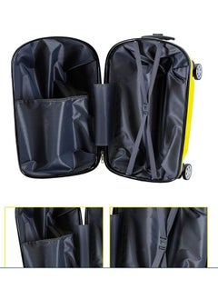Generic Kids Trolley Case, Ride-On Suitcase 2 In 1 Kid Luggage Organizer Waterproof Carry On Travel Bag  - Image 4