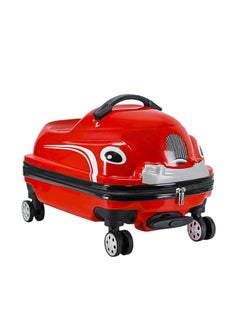 Generic Kids Trolley Case, Ride-On Suitcase 2 In 1 Kid Luggage Organizer Waterproof Carry On Travel Bag  - Image 2