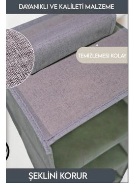 Qasul 4 Compartment Closet Organizer Foldable Multi-Purpose Cloth Closet Organizer  - Image 5