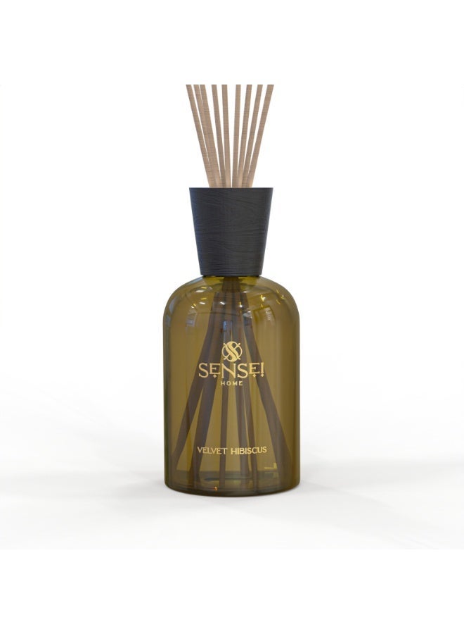 SENSEI Reed Diffuser for Bedrooms, Living Spaces, Hotels and Offices | 2800ml Long Lasting Fragrance | Floral Fruity Amber Scent - Image 1