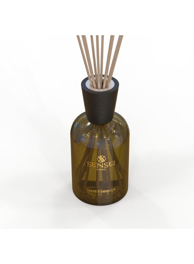 SENSEI Reed Diffuser for Bedrooms, Living Spaces, Hotels and Offices | 2800ml Long Lasting Fragrance | Floral Fruity Amber Scent - Image 2
