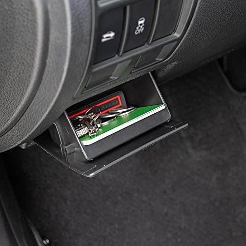 PIMCAR Fuse Box Coin Container Inner Storage Tray for Subaru Impreza XV Crosstrek Forester Legacy Outback WRX STI Ascent Accessores (with Non-Slip Red Liner) - Image 2