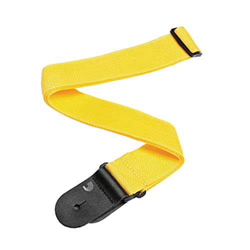Planet Waves PWS110 50mm Polypropylene Nylon Yellow Strap - Image 4