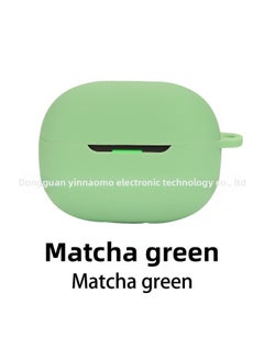 Generic For Xiaomi Redmi Buds 5 Pro Earphone Protective Cover Bluetooth Soft Silicone Earphone Shell One-piece Box-Color:Matcha Green-Model:Buds 5 Pro  - Image 1