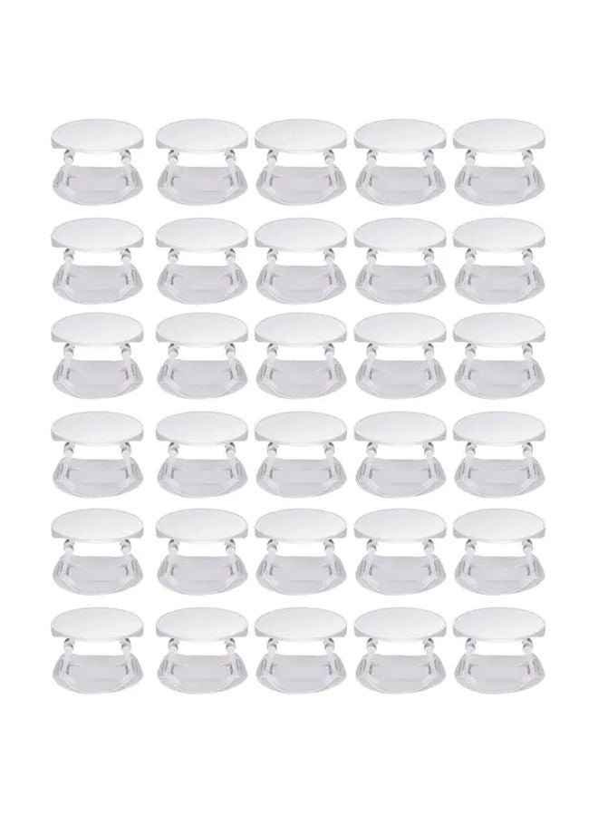 30 Pack White And Black Sublimation Phone Grip Blanks DIY Collapsible Phone Stand - Image 2