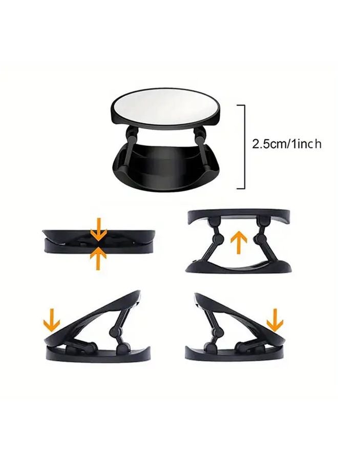 30 Pack White And Black Sublimation Phone Grip Blanks DIY Collapsible Phone Stand - Image 3