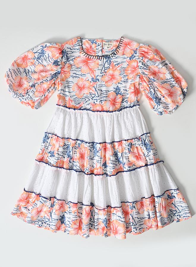 بيلا مودا فستان طبقات بنقشة الزهور - Image 2