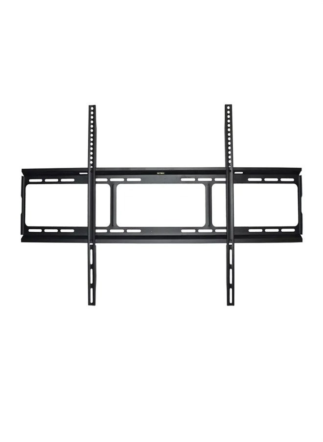Skill Tech SH 1060F Fixed TV Wall Mount Bracket for 80-105 Inch Screens, VESA 1000x600, Slim 30mm Profile, Max Load 100kg – Black  - Image 1