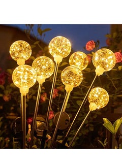 Generic 2 Pcs LED Solar Garden Globe Lights, Warm  - Image 5