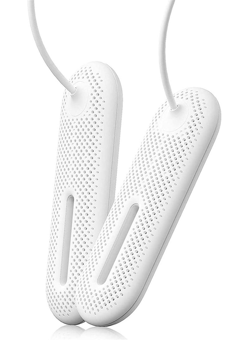 DubaiGallery مجفف أحذية محمول مع ضوء أرجواني مجفف أحذية منزلي دافئ شتوي يجب أن يجف بسرعة للأحذية والقفازات والجوارب والأحذية - Image 1