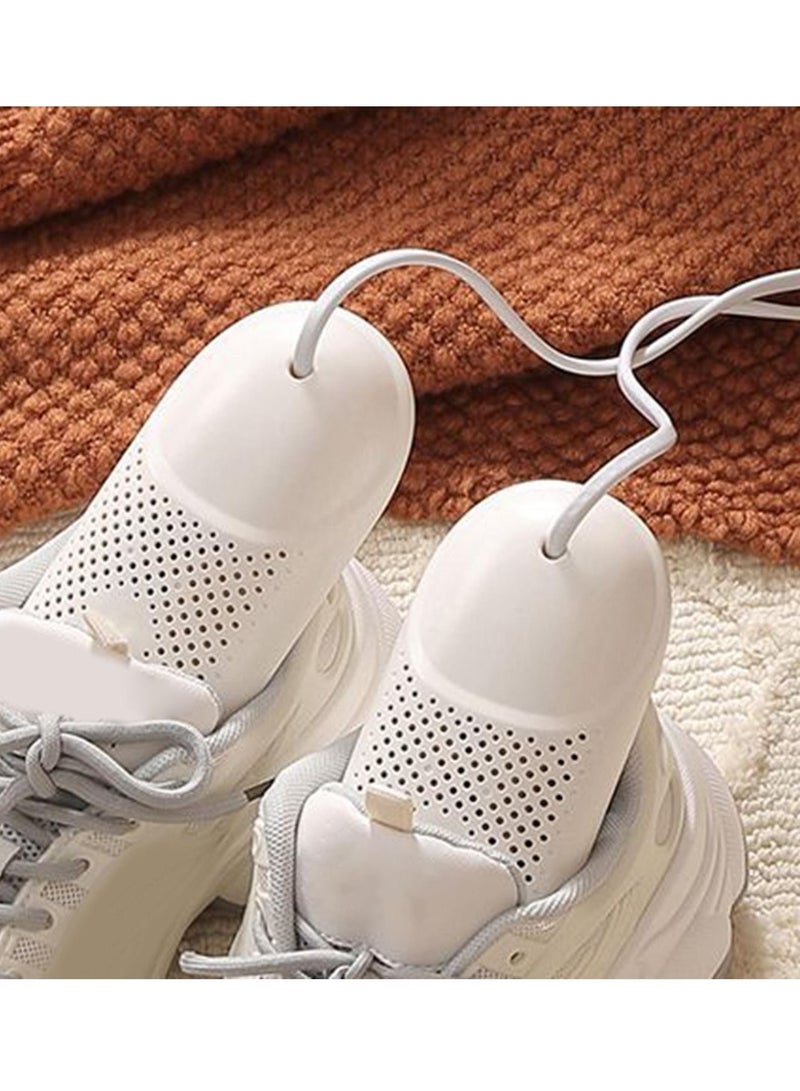 DubaiGallery مجفف أحذية محمول مع ضوء أرجواني مجفف أحذية منزلي دافئ شتوي يجب أن يجف بسرعة للأحذية والقفازات والجوارب والأحذية - Image 3