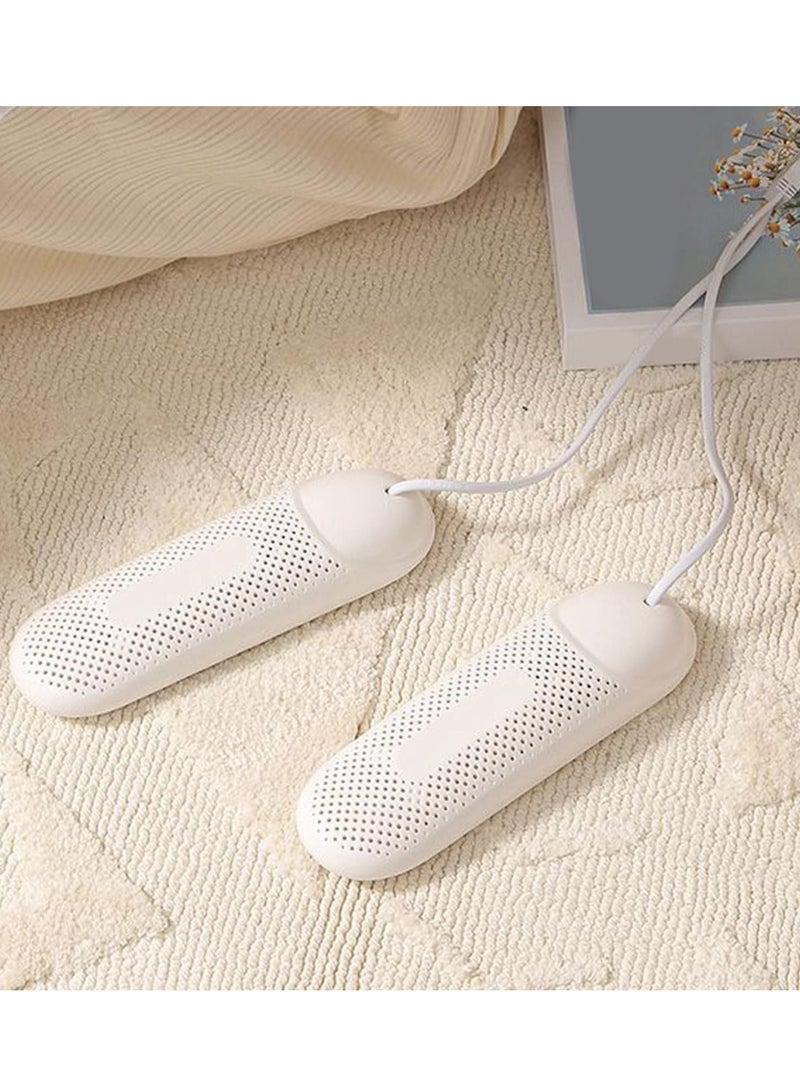 DubaiGallery مجفف أحذية محمول مع ضوء أرجواني مجفف أحذية منزلي دافئ شتوي يجب أن يجف بسرعة للأحذية والقفازات والجوارب والأحذية - Image 2