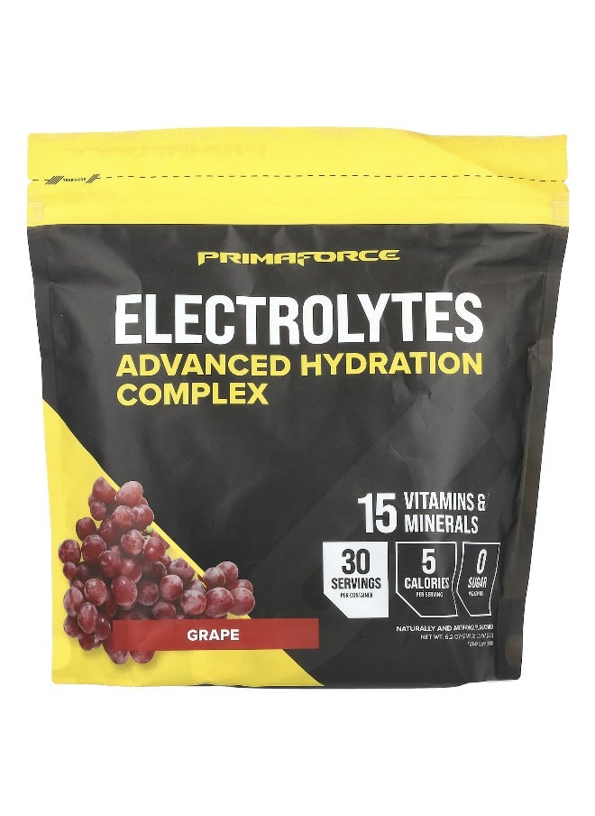 Primaforce Primaforce, Electrolytes, Advanced Hydration Complex, Grape, 30 Packets, 0.2 oz (5.8 g) Each  - Image 1