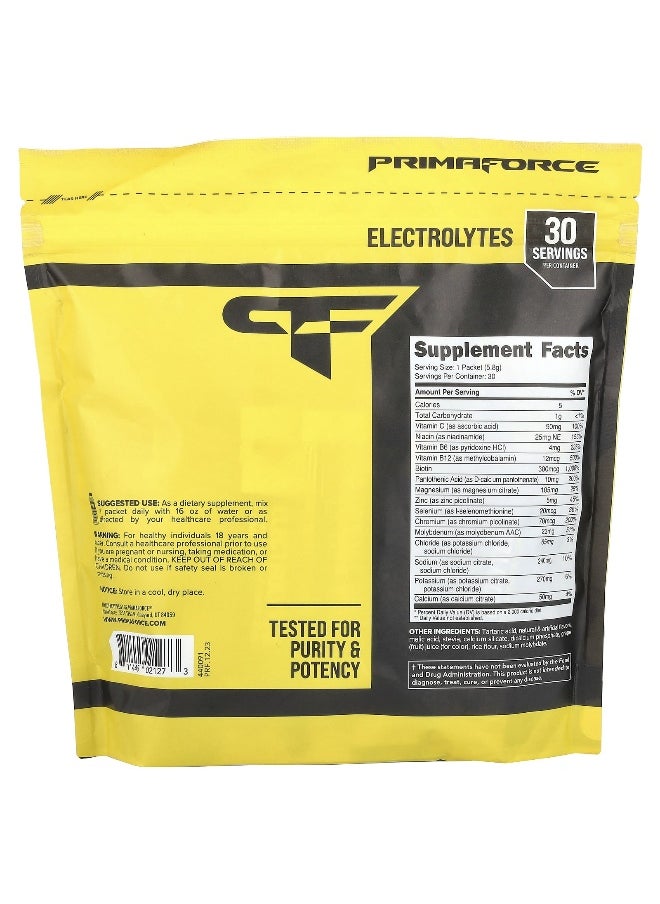 Primaforce Primaforce, Electrolytes, Advanced Hydration Complex, Grape, 30 Packets, 0.2 oz (5.8 g) Each  - Image 2