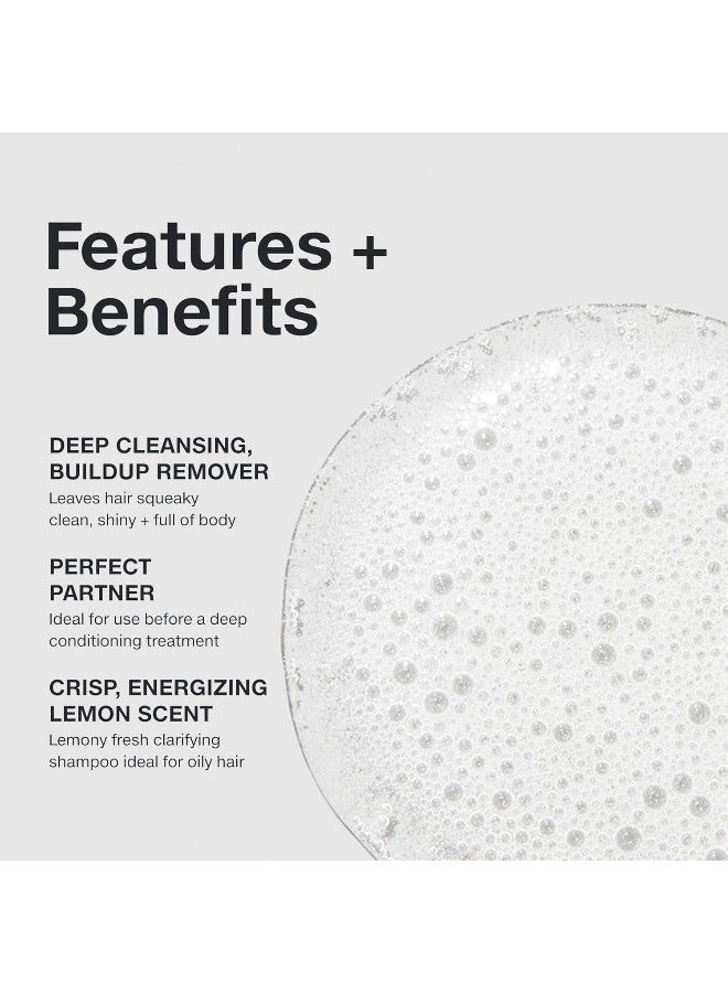 Paul Mitchell شامبو تو، م clarifying، يزيل التراكم، لجميع أنواع الشعر، خاصة الشعر الدهني، 33.8 أونصة سائلة. - Image 3