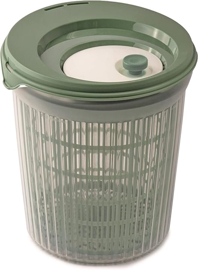 Snips ULAOP Vintage Salad Spinner 4 Liter- green